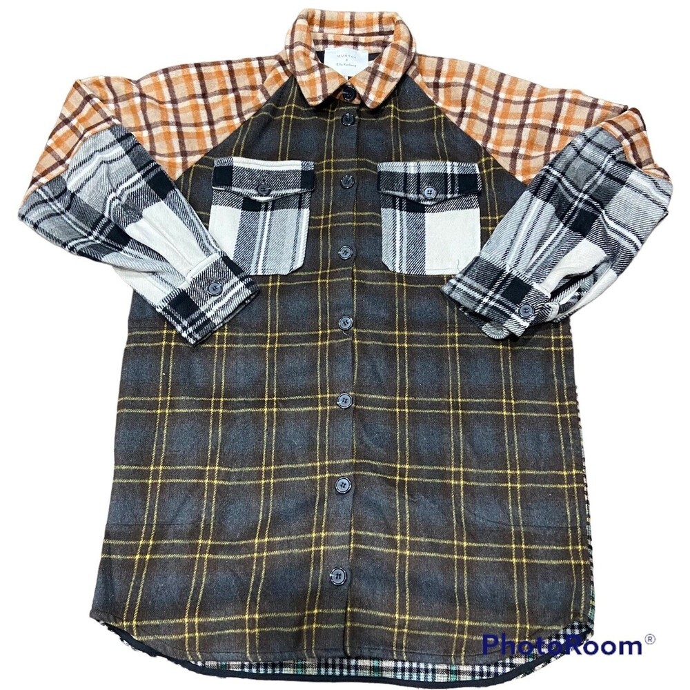 Munthe X Ella Karberg Mixed Plaid Jacket Shaket Size 36